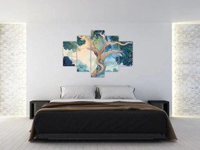 Obraz – Vesmírny strom (150x105 cm)