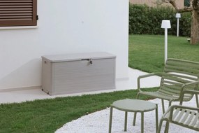WOODYS záhradný plastový úložný box 280 L, svetlo šedá