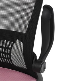 Autronic KA-K2006 PINK Kancelárska stolička,ružová