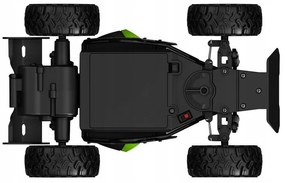 Kruzzel 22439 Terénne auto RC 1:18, 2.4Ghz, 15 km/h čierne