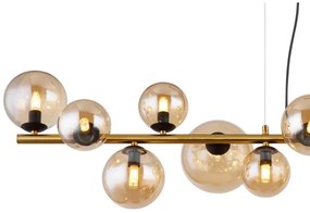 Globo 56135-13H - LED luster na lankách RIHA 13xG9/3,5W/230V mosadz