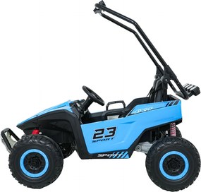 Ramiz Elektrická bugina TURBO 23 pre deti modrá