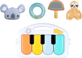 LEAN Toys Koala Vzdelávacia penová podložka Melódie prívesky