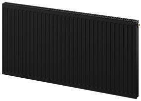 Mexen, Panelový radiátor Mexen CV11 400 x 700 mm, spodné pripojenie, 454 W, čierny - W611-040-070-70