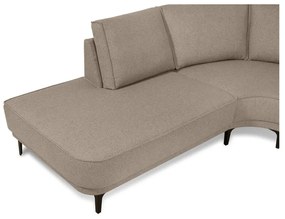 Svetlohnedá rohová pohovka (ľavý roh) Copenhagen – Scandic