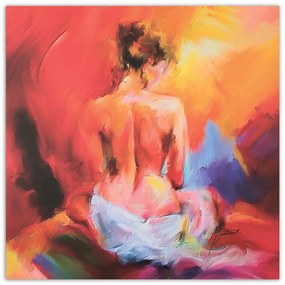 Gario Obraz na plátne Farebný akt ženy Rozmery: 40 x 40 cm