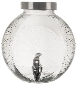 Orion Fľaša sklo+kohútik Citrus, 5,4 l​