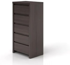 Komoda BRW Kaspian KOM5S (Wenge). Akcia -31%. Vlastná spoľahlivá doprava až k Vám domov. 735075