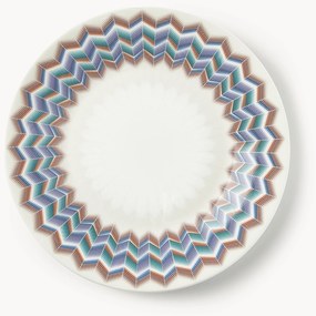 Súprava raňajkových tanierov z čínskeho porcelánu Jarris, 6 ks