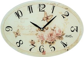 Dizajnové nástenné hodiny 9478 AMS 30cm