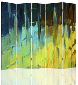 Gario Paraván Prímorská abstrakcia Rozmery: 180 x 170 cm, Prevedenie: Klasický paraván
