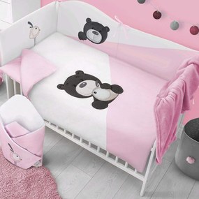 3-dielne posteľné obliečky Belisima LILO & LU 100/135 ružová