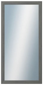 DANTIK - Zrkadlo v rámu, rozmer s rámom 60x120 cm z lišty STEP tmavošedá (3021)