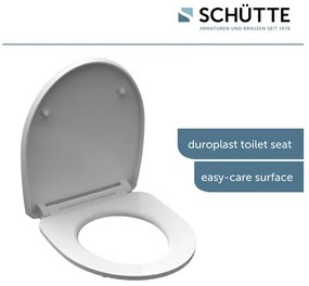Schütte WC doska so spomaľujúcim mechanizmom (dažďová kvapka)  (100253145)