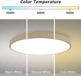 Brilagi-LED stmievateľné svietidlo POOL SMART LED/128W/230V 100 cm béžové Wi-Fi Tuya + diaľkové ovládanie