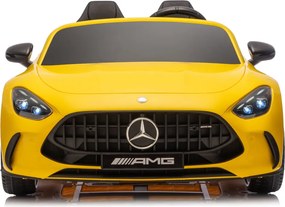 LEAN CARS Autobatéria Mercedes GT63 AMG DK-GT63 24V LCD Yellow
