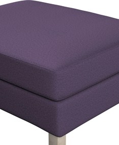 Poťah na podnožku Karlstad farba produktu fialová látka zapletaná