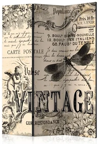 Artgeist Paraván - Vintage Correspondence [Room Dividers]