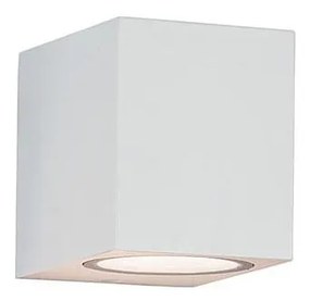 Zambelis E150 - Vonkajšie nástenné svietidlo 1xGU10/15W/230V IP54 biela