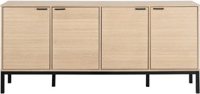 Komoda Kensington 180 cm dub bělený