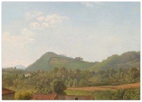 Obraz - Simon Denis,  View Near Naples, reprodukcia (70x50 cm)