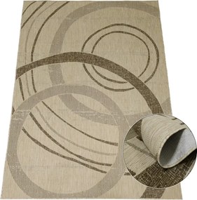 BE Koberec Eqos 0003 BEIGE – béžový obdĺžnikový Rozmer: 140x190 cm
