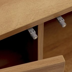 Stolík pod televízor HAGA s ratanom ALL 849713