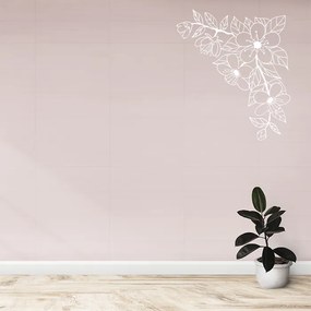 Sablio Samolepka na stenu: Květinový ornament 4 - 78x90 cm
