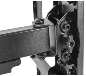 MK FLORIA MKF-20DP646 - Nástenný držiak na TV s kĺbom 80" čierna