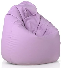 Sedací vak Sako svetlofialový ekokoža