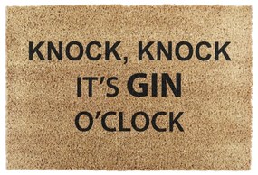 Rohožka z kokosového vlákna 40x60 cm Gin O'Clock – Artsy Doormats