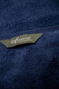Soft Cotton Luxusný pánsky župan + uterák + papuče MARINE MAN v darčekovom balení