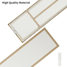 Brilagi-LED Stmievateľné kúpeľňové svietidlo FRAME SMART LED/50W/230V 120x30 IP44 + diaľkové ovládanie