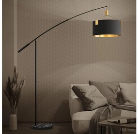Eglo 39966 - Stojacia lampa TORTOLA 3xE27/40W/230V čierna/zlatá