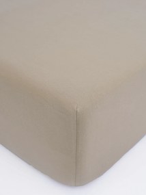 Jersey plachta Classic 120 x 200 cm –  sivohnedá