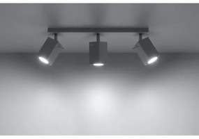 Bodové svietidlo MERIDA 3 3xGU10/40W/230V biela