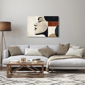 Obraz - Žena z profilu (90x60 cm)