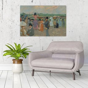 Obraz - Jean-Louis Forain, The Races at Longchamp, reprodukcia (90x60 cm)