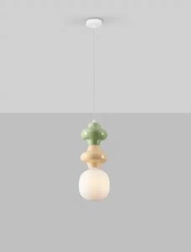 LED zeleno-žlté moderné svietidlo Clio 2