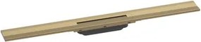 Hansgrohe RainDrain Flex sprchový žľab 80 cm nerez kartáčovaný bronz 56051140