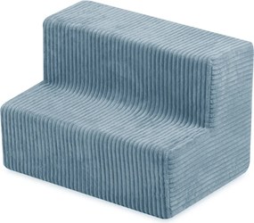 Ihrisko Zámok s bazénikom + 150 loptičiek (perleťové, strieborné), modrý prémiový menčester