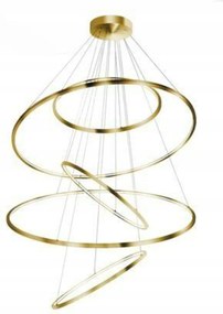 Led Závesné svietidlo AZzardo Wheel XXL gold AZ3138 190W 11400lm 3000K IP20