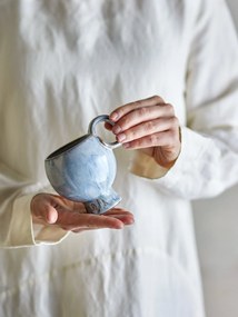 Bloomingville Keramický hrnček Avonlea Blue 250 ml