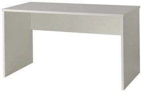 Písací stôl Molde z MDF biela 140cm