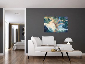 Obraz – Vesmírny strom (90x60 cm)