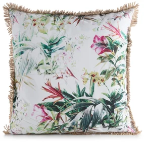 ZÁHRADNÁ VODEODOLNÁ OBLIEČKA NA VANKÚŠ GARDEN 45X45 CM KVETY