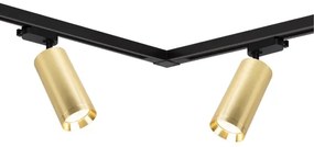 Bodové svietidlo v lištovom systéme MICA 4xGU10/10W/230V zlatá/čierna