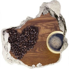 Nálepka fototapeta 3D na stenu I love coffee nd-p-77959607
