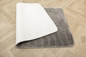 Kúpeľňový koberček Sara sivý