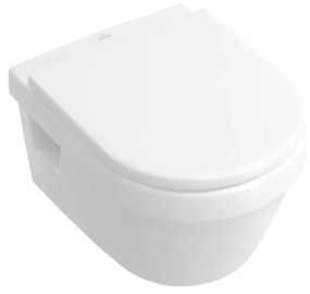 Villeroy & Boch Architectura - Závesné WC 530x370 mm, rimless, alpská biela CeramicPlus 5684R0R1